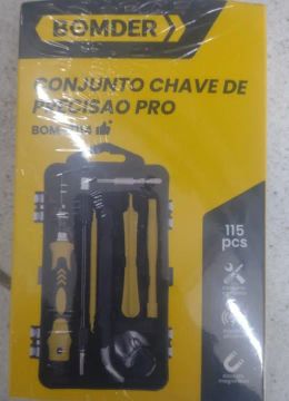 Conjunto de Chaves de Precisão PRO - 115 Peças frete grátis 
