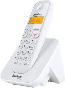 Telefone Sem Fio Intelbras Ts3110 Id Dect 6.0 Branco