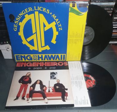Lps ENGENHEIROS DO HAWAII O Papa É Pop / GLM