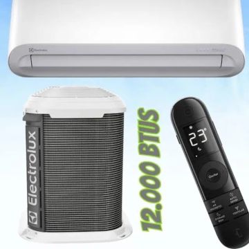 Ar condicionado electrolux 12000 btus quente frio inverter 220v