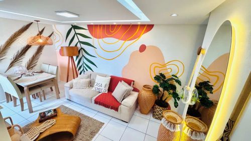 Alugo apartamento impecável e semi mobiliado no condomínio Parque Ville Municipal.