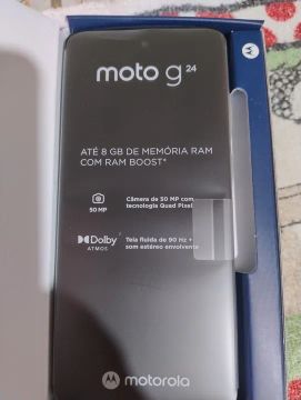 Moto G24 - Novo na caixa - 8GB de RAM - Tela 90Hz