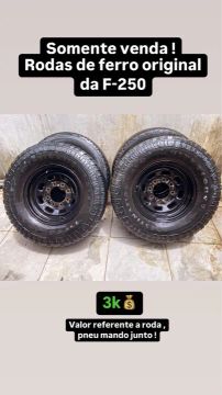 Rodas de ferro original F-250