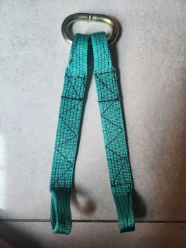Cinta de amarração para caminhão - verde