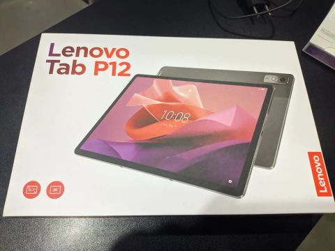Tablet Lenovo Tab P12 - Novo - Tela 3K de 12.7 polegadas