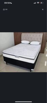 Cama box casal $499 07CM FRETE GRÁTIS 
