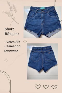 Short Jeans Feminino 