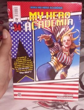 Mangá novo Boku no Hero vol. 34
