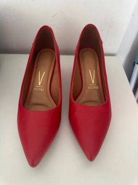 Sapato Vizzano Vermelho 