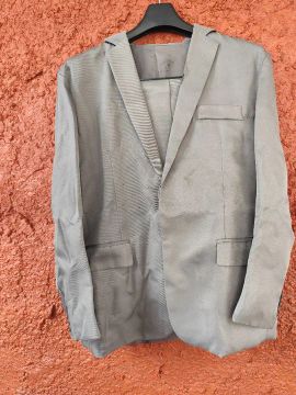 Doação - Terno Cinza Masculino