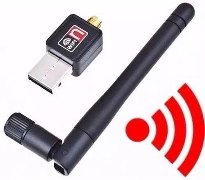 Wireless Adaptador Usb Wifi Sem Fio 900 Mbps B/g/n Antena
