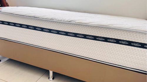 Cama solteiro grande Ortobom 