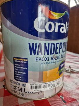 Epoxi base de água Premium wandepoxi Coral branco 
