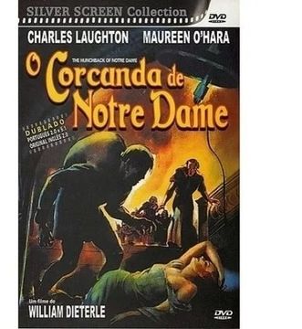 O Corcunda de Notredame 1939 - dvd Raríssimo