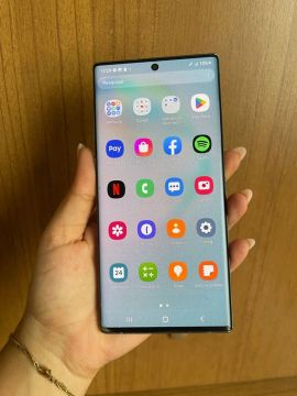  Samsung Galaxy Note 10 Plus 256 Gb 12+12 trinco fio de cabelo 