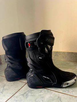 Bota X11 Speed Masculina Race Pro Cano Longo Motociclista