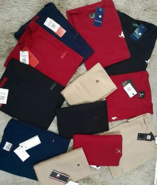 Kit de Camisetas Masculinas - Diversas Marcas