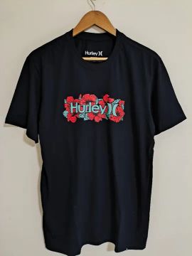 Hurley Tam M azul marinho - Design floral
