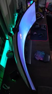 Monitor gamer curvo 49" Samsung g9 (caixa e NF) 
