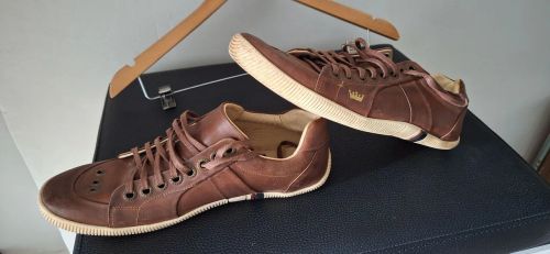 Tênis osklen original Masculino Couro Marrom n40