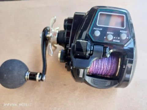 Carretilha Elétrica Manivela Esquerda Ecooda ezh 3000