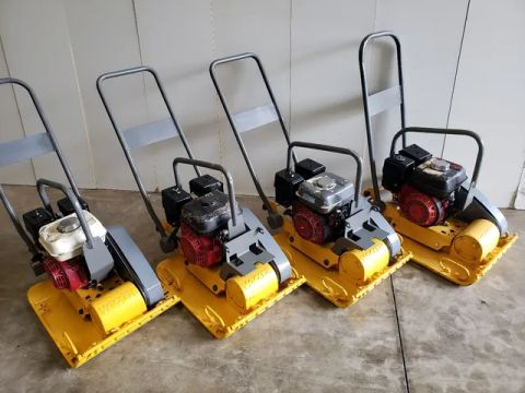 Placa Vibratória Wacker C/ Motor Honda Gasolina