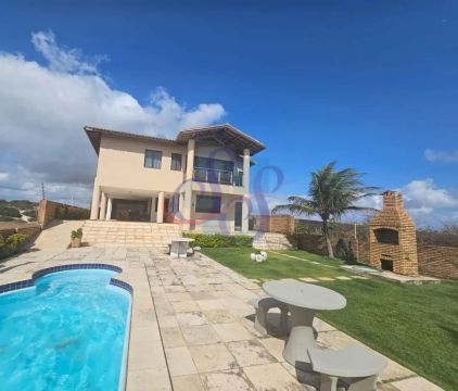Casa dúplex com 3 suítes e vista par o mar em Porto das Dunas!