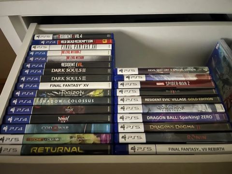 Coleção de jogos PS4 e PS5 - Diversos títulos