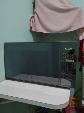 Micro-ondas Consul. espelhado prata com grill todo bom 