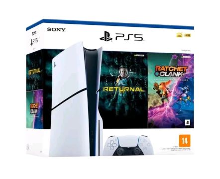 Promoção Playstation 5 Slim Midia Fisica + Jogos Novo( ACEITO CREDISHOP)