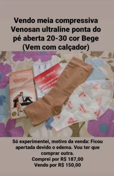 Meia compressiva Venosan 