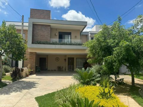 Casa em Condomínio para Venda em Sorocaba, Cajuru do Sul, 3 dormitórios, 3 suítes, 4 banhe