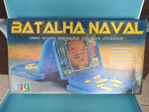 Jogo de Tabuleiro Batalha Naval - Mig Brinquedos