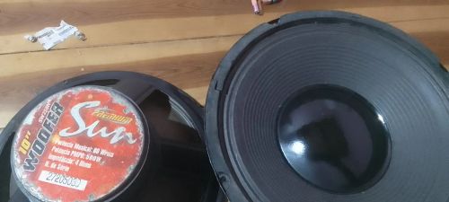 Alto falante médio grave tocando 10 polegadas 