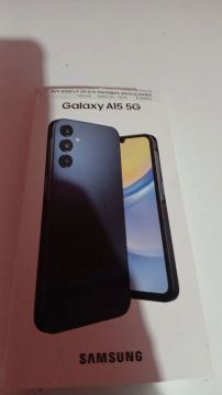 Galaxy A15 5G Novo na caixa