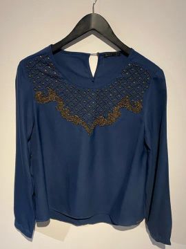 Camisa Manga Longa Bordada Dzarm