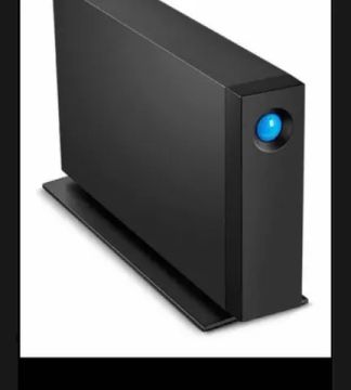 Hd externo lacier tipo c 3.1 de mesa capacidade de 10 terás  leia descrição 