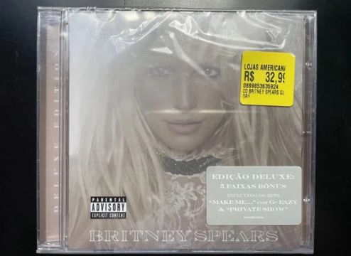 Britney Spears - Glory (Lacrado - Tiragem: AE0003000)