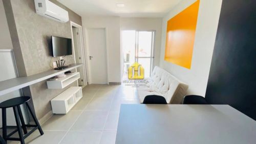 Apartamento com 1 dormitório para alugar, 37 m² por R$ 2.400,01/mês - Lagoa Nova - Natal/R