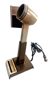Microfone Shure de Mesa antigo