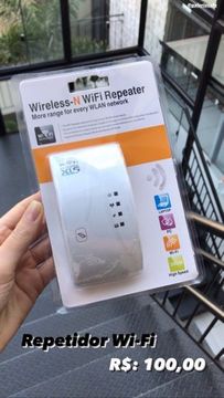 Ampliador de Sinal WI-FI - Alta Qualidade- Entregamos