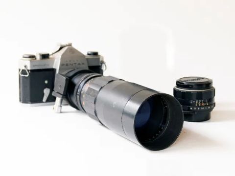 Câmera Fotográfica Analógica Pentax (funcionando)