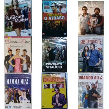 10 DVDs filmes