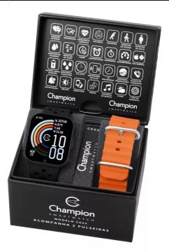 Smartwatch Champion 2 Pulseiras