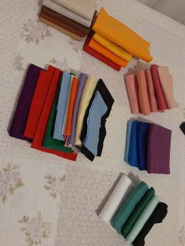 Feltro para artesanato - Diversos tamanhos e cores