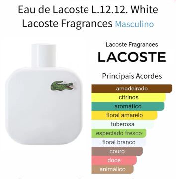 Eau de Lacoste L.12.12. White - 100ml