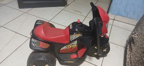 Moto Elétrica Infantil Banmoto 53 - Vermelha