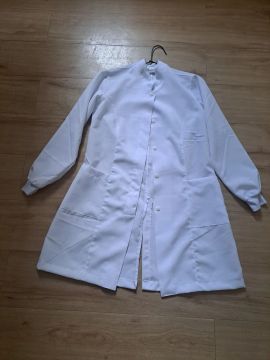 Jaleco Branco Feminino - Novo