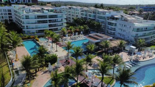 Excelente Apartamento Mobiliado no In Mare Bali Resort em Cotovelo