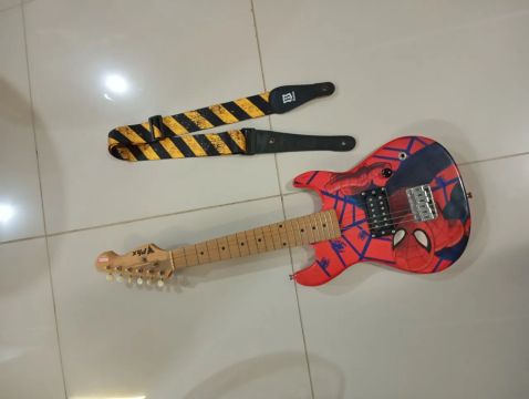 Guitarra infantil spider man PHX